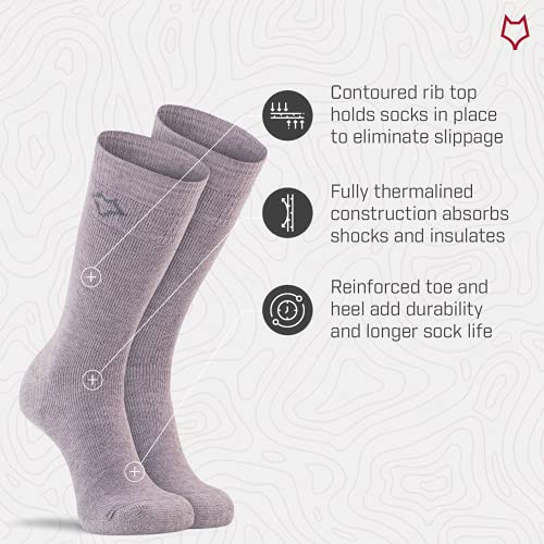 Image of Fox River Wick Dry Tramper Merino Wool Crew Socks Medium Weight Men's Hiking Sock with Moisture Wicking Fabric