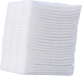 Toyvian 200 Pçs Rosto Limpo Removedor De Algodão Algodão Limpo Rosto Almofadas De Algodão Maquiagem Facial Algodão Dupla Face Limpeza Algodão B201