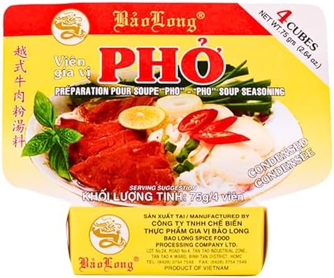 Bao Long Vietnamese Beef Pho Soup 75g (Pack of 12)