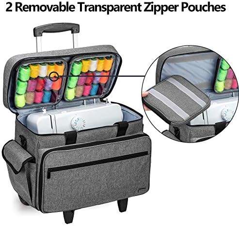 brother rolling sewing machine case