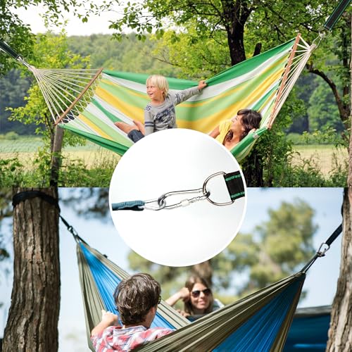 Kosmusmo TREE SWING HANGING STRAPS Kit (Set Of 2), Portable Camping Hammock Tree Straps thumb #7