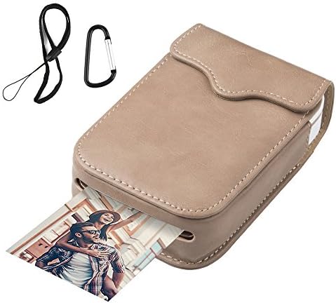 Portable Leather Case for HP Sprocket Portable Photo Printer/Polaroid Zip Wireless Mobile Photo Mini Printer,Navy