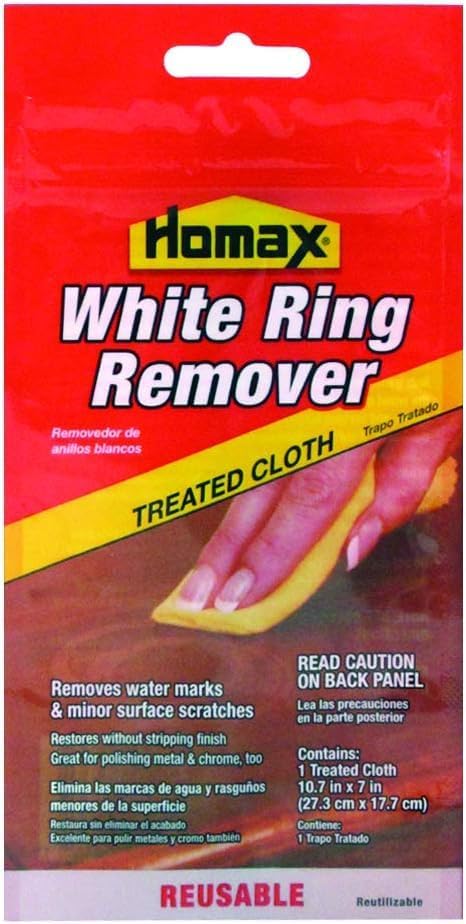 Homax Group Furniture White Ring Remover Cloth, 7in. x 11in (Pack of 2) image 6