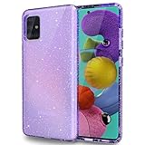 [3 Items] Case for Galaxy A51 [4g] with Screen Protector, Samsung A51/ SM-A515U, AMPURSQ Girly Women...