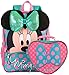 Disney Minnie Mouse 16" Backpack and Lunch Bag 2 Piece Set 3D Bow