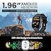 NEXGENfit Pulse Smart Watch for Men and Women- AMOLED 1.96”, IP68, Waterproof,100+ Sports, Fitness Tracker, Bluetooth | Extra Long Battery | Blood Pressure & Sleep Monitor | Android & iOS Compatible