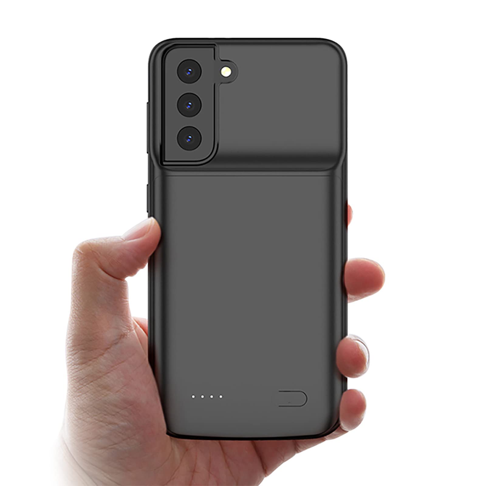 ELLENNE COVER BATTERIA PER SAMSUNG GALAXY S21 5G 6.2" RICARICABILE 4800MAH | COVER CON BATTERIA INTEGRATA PER SAMSUNG GALAXY S21 5G 6.2" BATTERY CASE CUSTODIA RICARICABILE SLIM SOTTILE 4800MAH