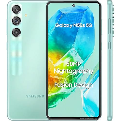 Image of Embed HD-Clear Screen Guard for Samsung Galaxy M55s - Harder or Durable Plastic & More Impact-Resistant Than Glass, with Free Installation Kit