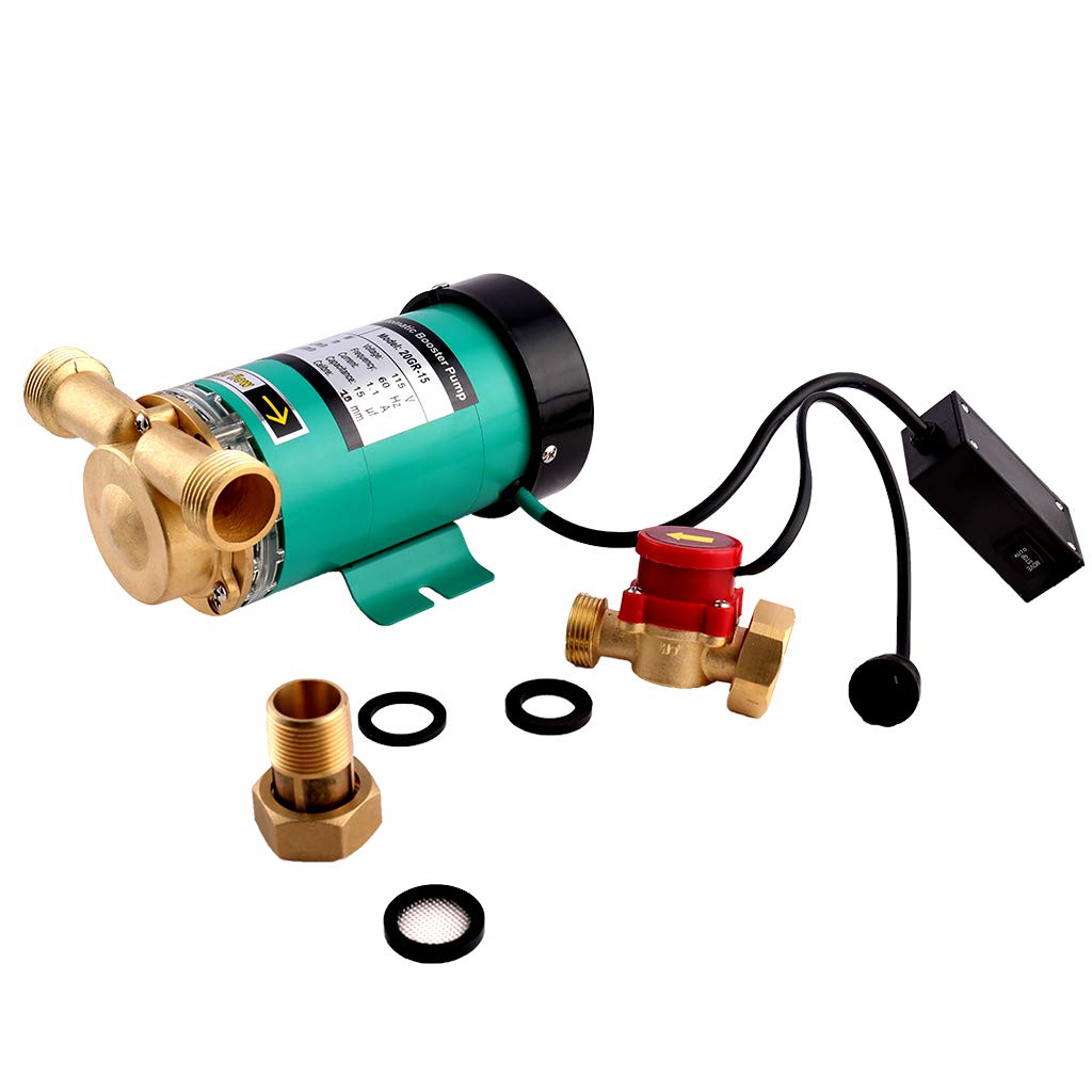 SHYLIYU Pressure Pumps 1 inch Outlet 120W Water Pressure Booster Pump