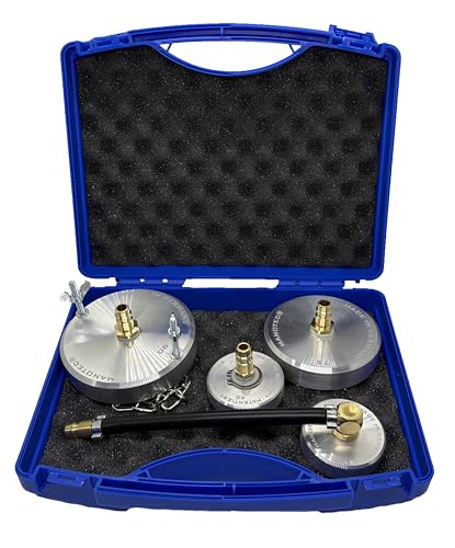 MANOTEC Adapterkoffer ADK 1 Bremsenentlüftungsgerät Bremsenentlüftungsadapter kompatibel/Ersatz für z.B. Opel Made in Germany