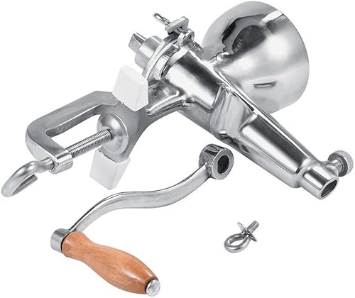 Miniatura 7 de Exprimidor manual de pasto de trigo Extractor de exprimidor manual de acero inoxidable para exprimir hierba de trigo, uvas de manzana, frutas,