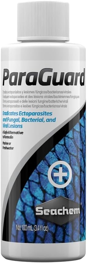 Seachem for external fungalbacterialviral lesions ParaGuard 100ml