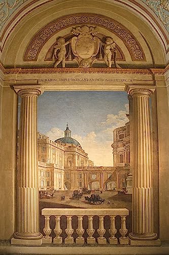 Impression d'art Sacraria-temple Vatican Bernardino Nocchi, Toile Haute Définition 60x90