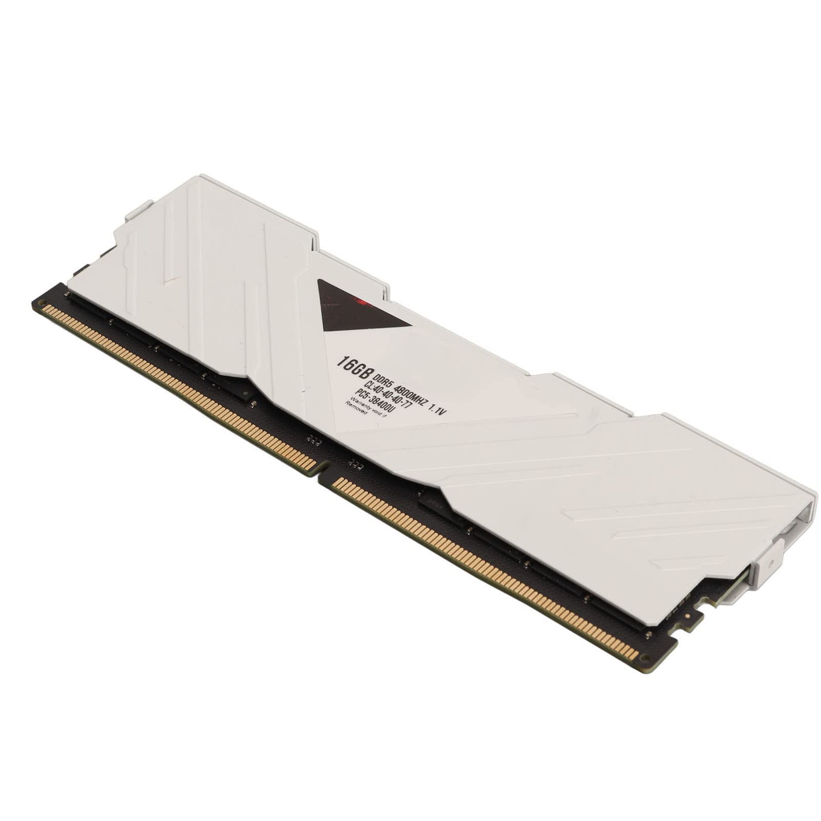 KIMISS 16 GB Pamięci RAM DDR5 4800 MHz z przepustowością 38400, Konstrukcja Typu Plug and Play, Efektywne Odprowadzanie Ciepła, Idealne do Płyt Głównych, Zwiększona wydajność Pamięci Laptopa (WHITE)
