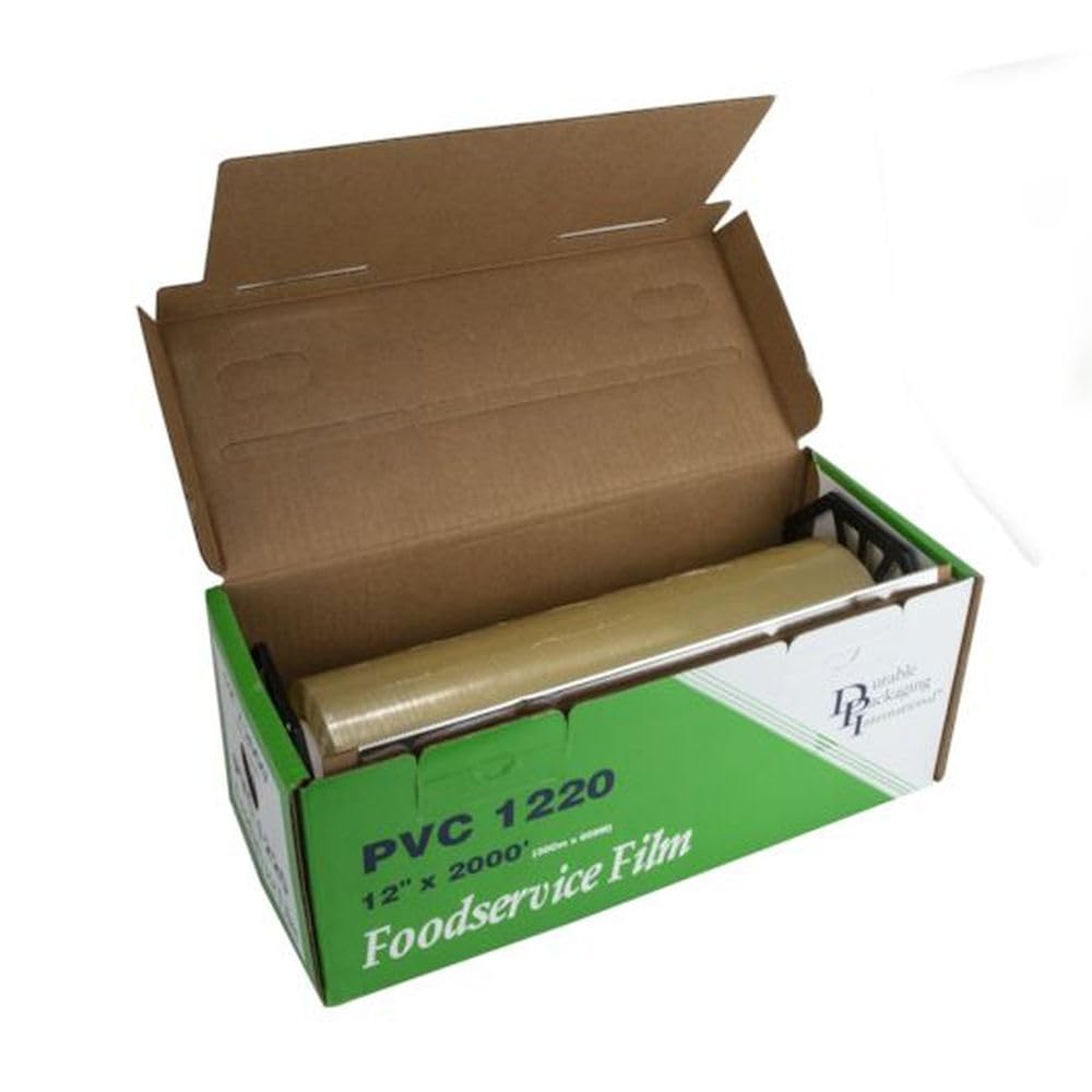 Durable Packaging - PVC1820 PVC Film Roll, 18" Width x 2000' Length