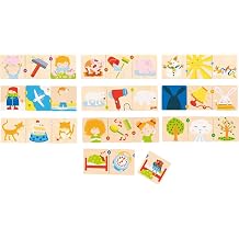 Goki 56779 Antes y despues - Juego educativo Educational Games, Multi-Coloured Multi-Coloured