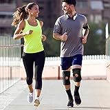 AVIDDA Knee Support with Open-Patella Design for Joint Pain, Sports, Injury Rehabilitation, Adjustable Knee Brace for Men Woman with 3 Straps, for Knee Circumference (12.5" to 18.5") - Image 8