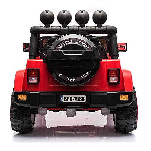 Carro Elétrico Jipe Vermelho, Bang Toys