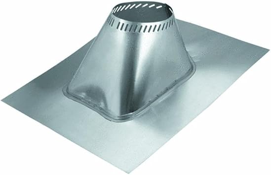 Selkirk Metalbestos 8T-AF6 Stainless Steel Adjustable Flashing, 8-Inch, Mill