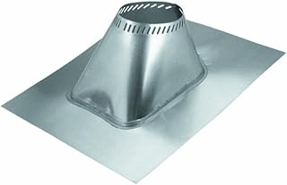 Selkirk Metalbestos 8T-AF6 Stainless Steel Adjustable Flashing, 8-Inch, Mill
