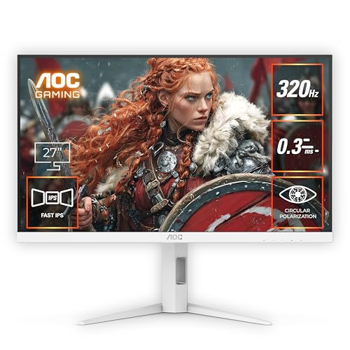 Amazon.co.jp: AOC 円偏光技術搭載ゲーミングモニター 27インチ, 最大