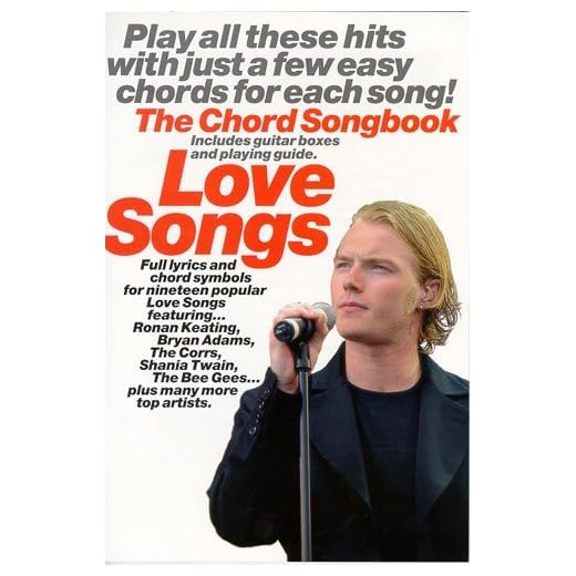 Love Songs The Chord Songbook Lyrics & Chords Book