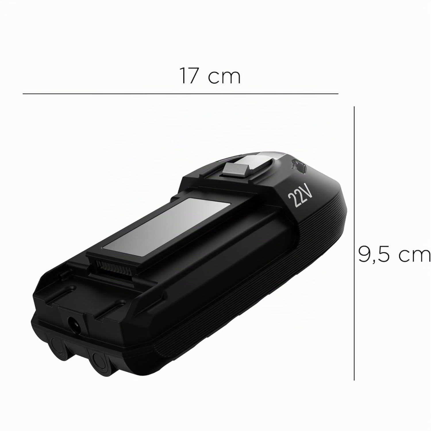Rowenta ZR009700 Batteria Rimovibile da 22 V, per X-Force Flex 8.60, Compatibile con la Gamma RH96/TY96/EO96, 35 min di Autonomia Aggiuntivi