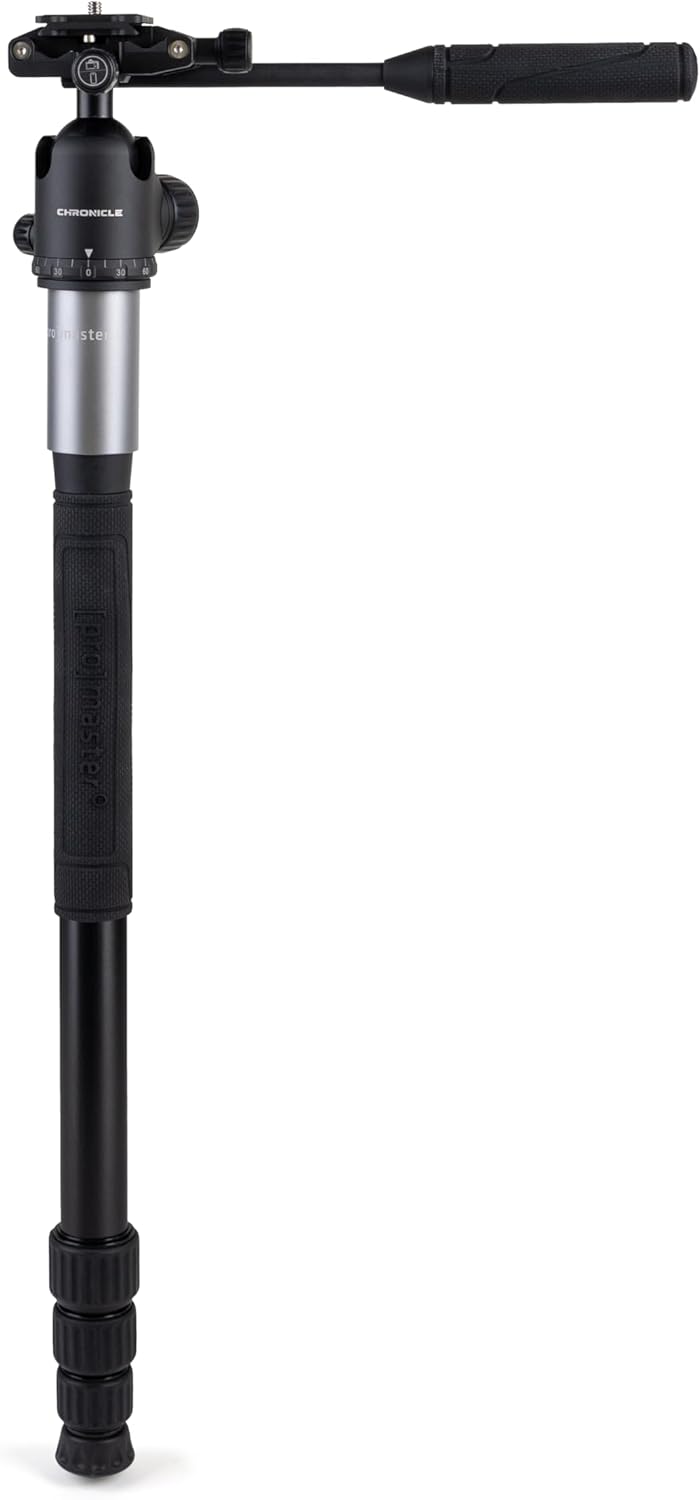 ProMaster Chronicle Tripod Kit - Aluminum - Lightweight and Durable Tripod for Any Shooting Environment, (Model 67900) …