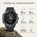 Imagen de NORTH EDGE APACHE-46 Relojes Deportivos Digitales para Hombre Relojes Militares con Brújula Temperatura Pasos Tracker Deportes Relojes Tácticos de Supervivencia