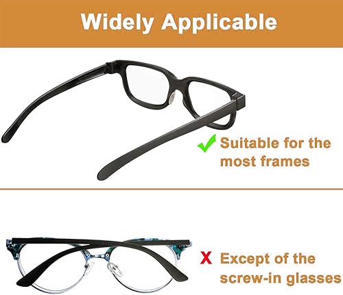 Miniatura 5 de 20 pares de almohadillas de nariz para lentes, almohadillas de silicona para la nariz, almohadillas adhesivas antideslizantes para la nariz elevadas