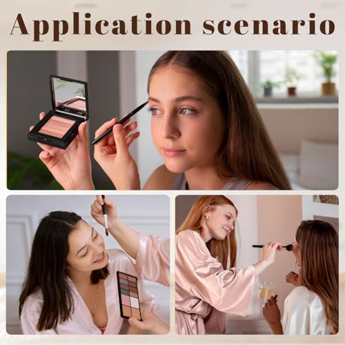 VelvetGlow Espejo Aumento 30x con Ventosa Y Pinzas, Espejo Cosmético De Alta Precisión para Maquillaje Y Depilación De Cejas - imagen 7