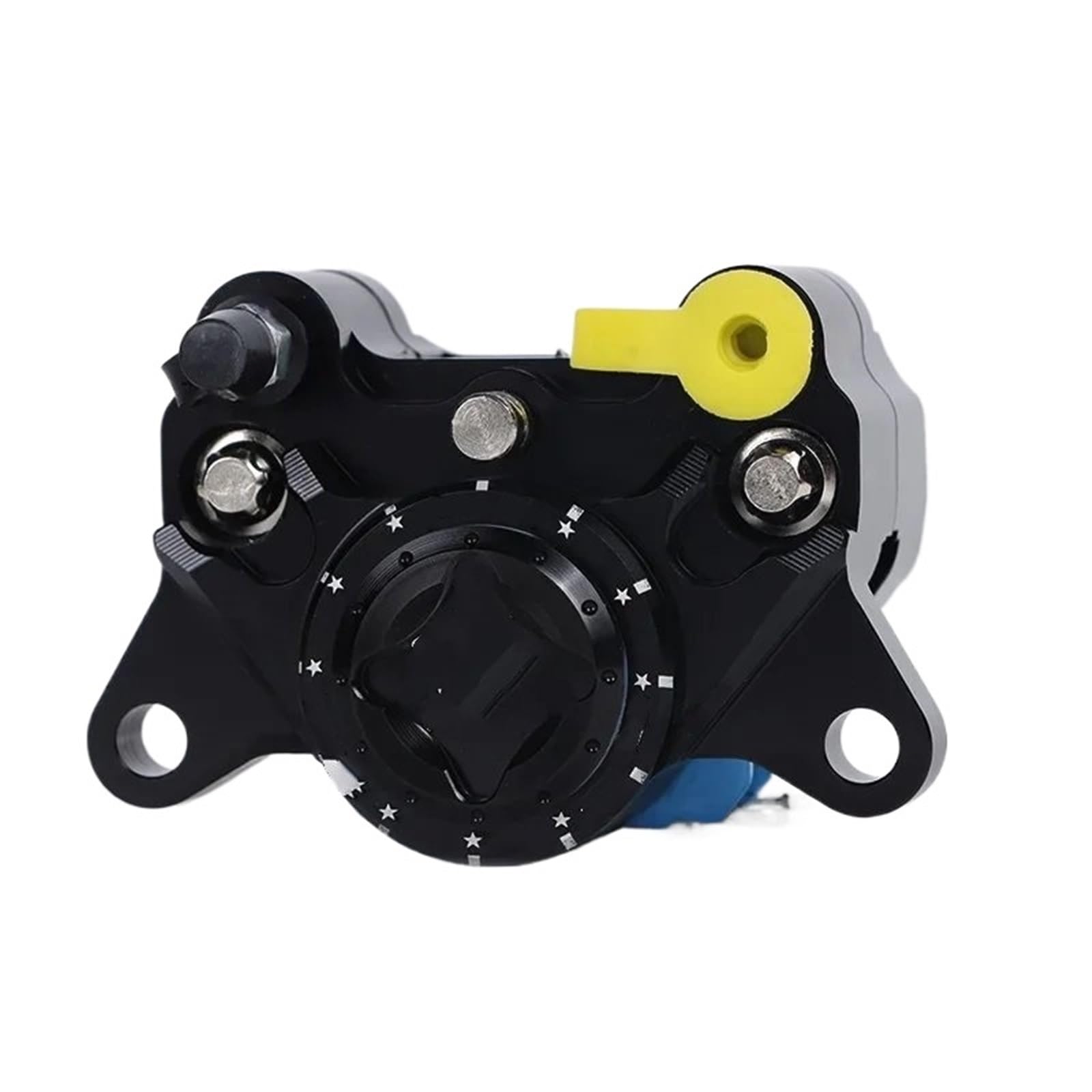 Pinzas Freno Pinzas de pistones de freno Disco de freno de pinza para motocicleta, 200 mm, 220 mm, 84 mm, montaje delantero y trasero, 2 pistones, RPM, apto para Rsz Jog Dirt Pit Bike GROM(F)