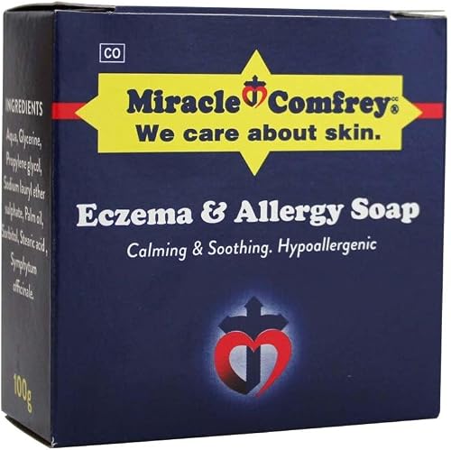 Eczema and Allergy Soothing Herbal Cleansing Soap Bar 100 g