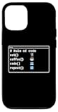 iPhone 15 Eat Coffee Code Repeat For Dad Funny Coding Snippet Coders Case