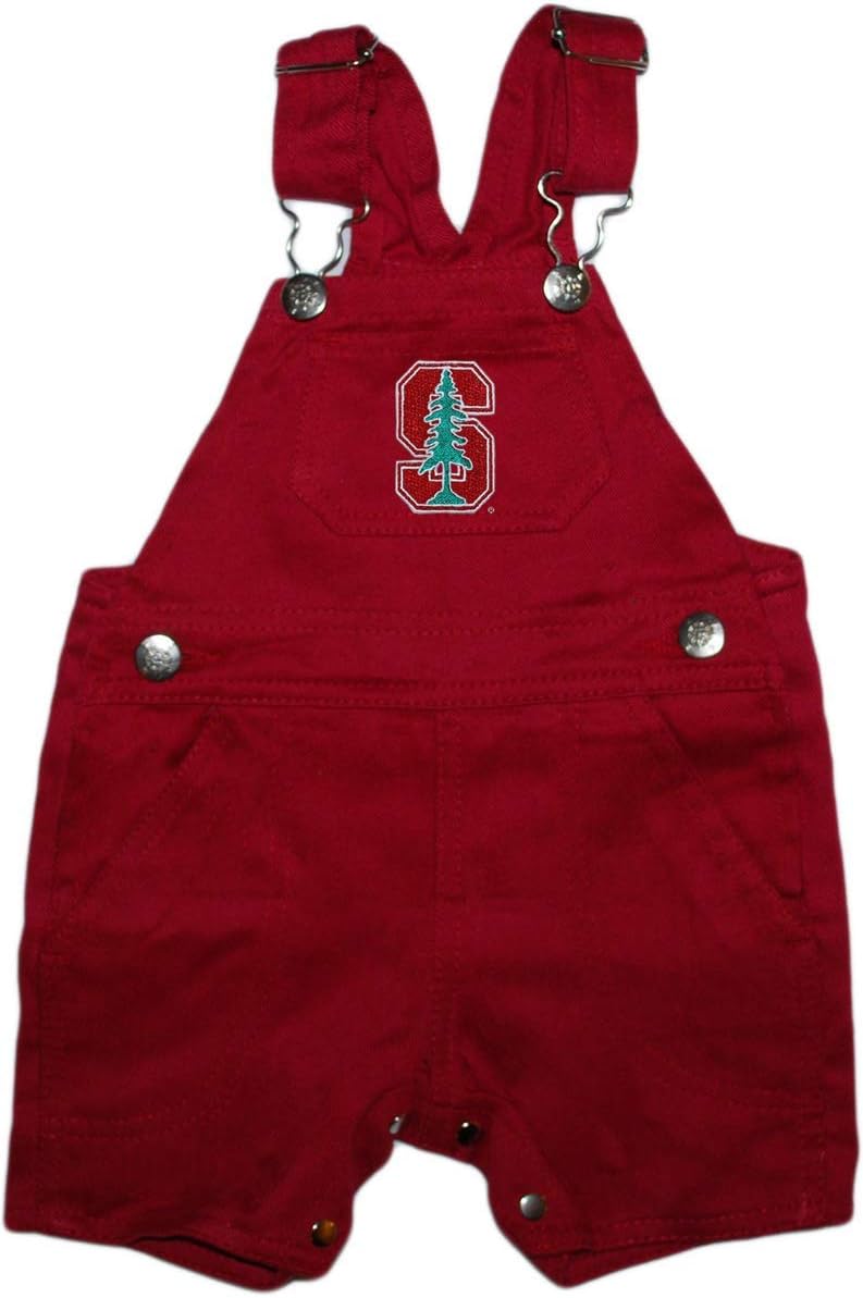 Creative Knitwear Stanford University Baby and Toddler Short Leg Overalls