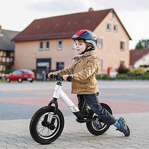 Aodi Kids Balance Bike, No Pedal Toddler Bike With Adjustable Seat Bike, Toddler Walking Bicycle For Ages 18 Months To 5 Years 12 Inch Inflatable Wheels #TOP4