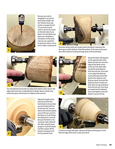 Learn to Turn, 3rd Edition Revised & Expanded: A Beginner's Guide to Woodturning Techniques and 12 Projects (Fox Chapel Publishing) Step-by-Step Instructions, Troubleshooting, Tips, & Expert Advice - Image 9