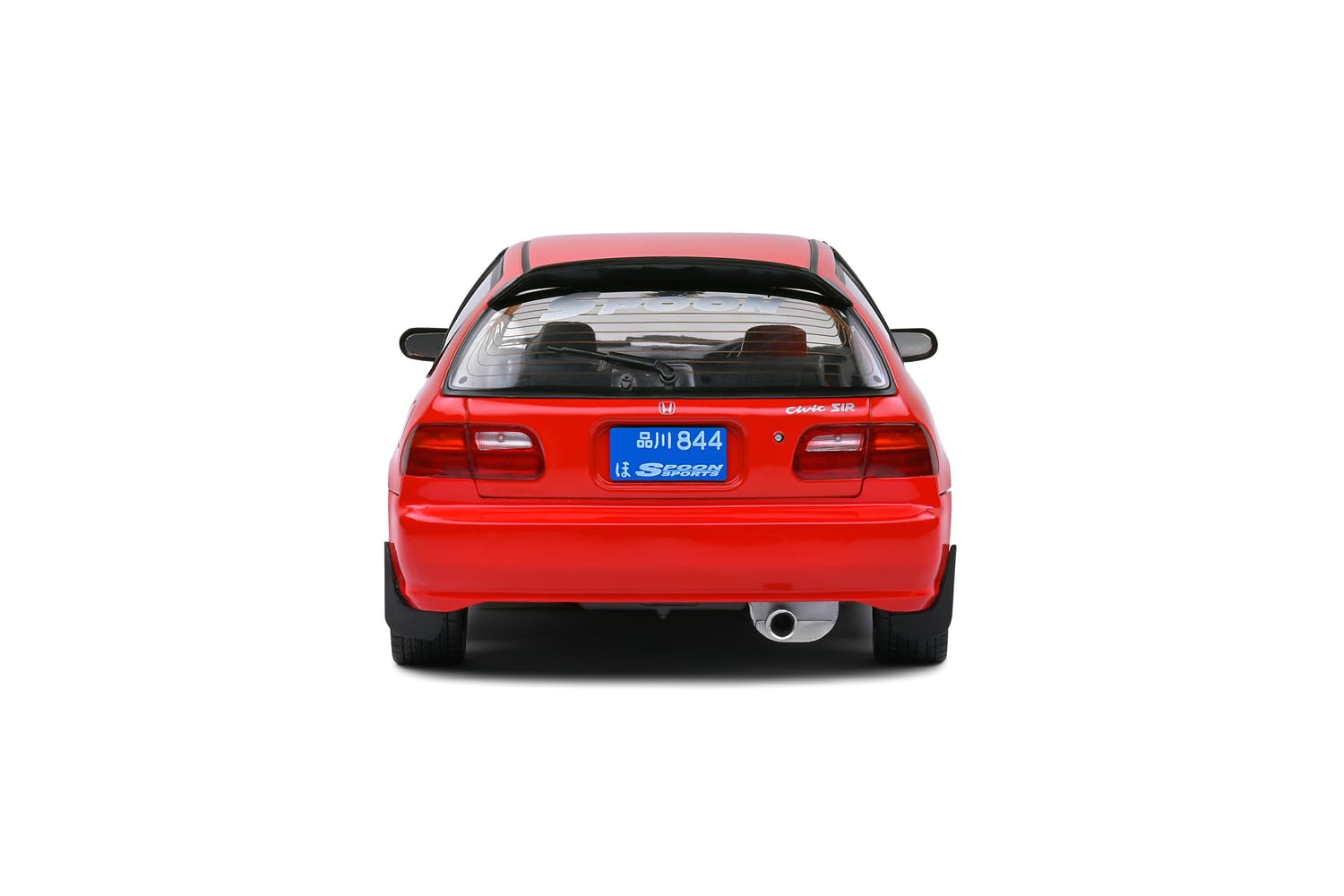 Solido Honda Civic EG - Modellino di Auto 1:18 JDM da Collezione, Colore: Rosso