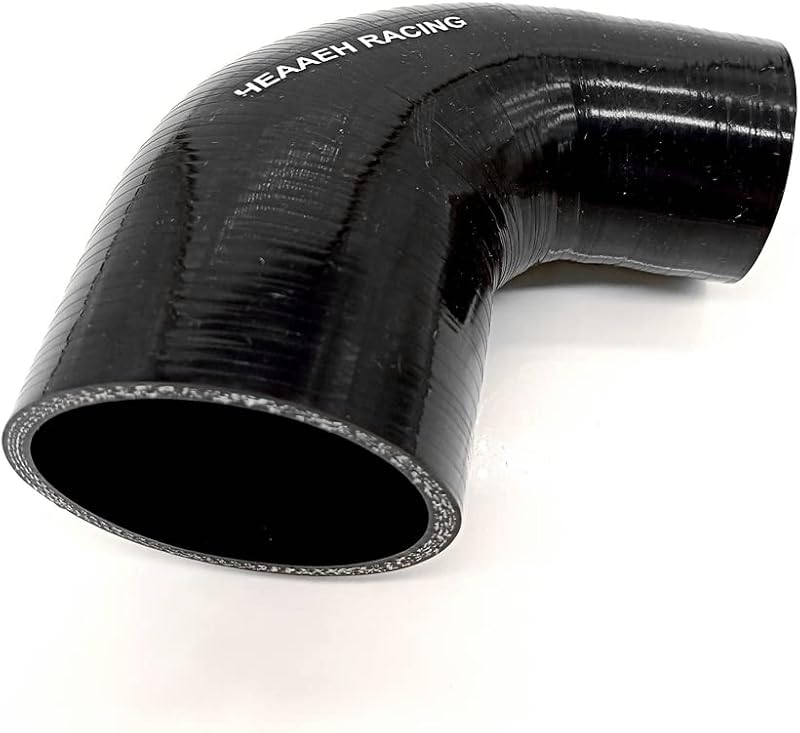 Mangueira de silicone redutora 90° HEAAEH RACING 32–38 mm, 4 camadas – 1 unidade