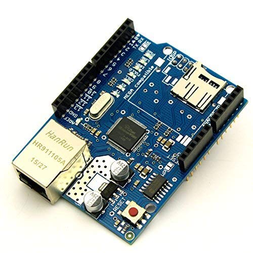 Image of CentIoT - W5100 Ethernet Network Expansion Board W / Micro Sd Card Slot Shield