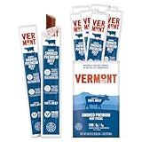 Vermont Smoke & Cure - Smoked Premium Beef Sticks - Meat Protein Snack - Portable Healthier Meat Snack for Adults & Kids - Individually Wrapped Jerky Snacks - 1oz - 24 Count