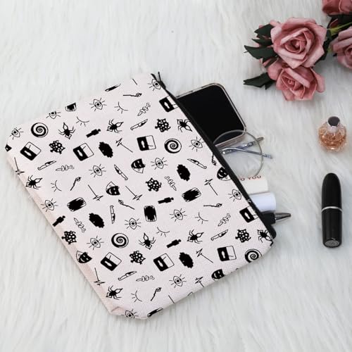 PYOUL Fiction Podcast Inspired Gift The Magnus A Makeup Bag Horror Podcast Fan Cosmetic Bag Fifteen Fears Gift (The Magnus A -B) - Image 4