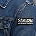 Sarcasm Just Another Free Service I Offer Embroidered Iron on Patch Biker Motorcycle Jacket Backpack Vest