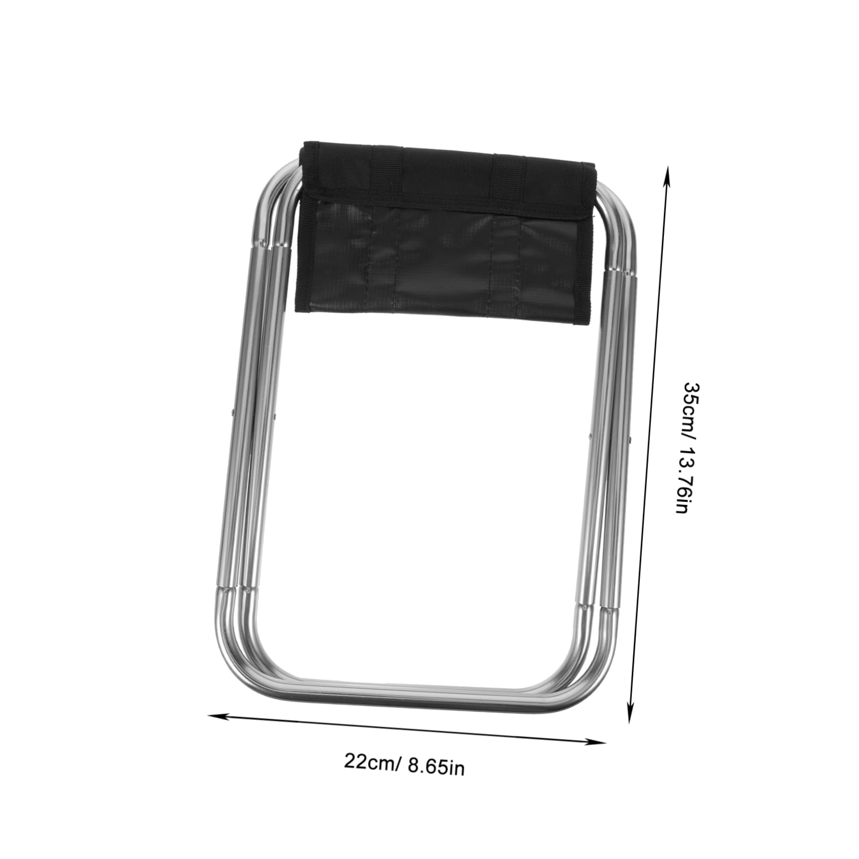 Abaodam Folding Stool Bench Lightweight Portable Collapsible Fishing Seat for Camping Hiking Outdoors Travel Ergonomic Design Durable Convenient Storage