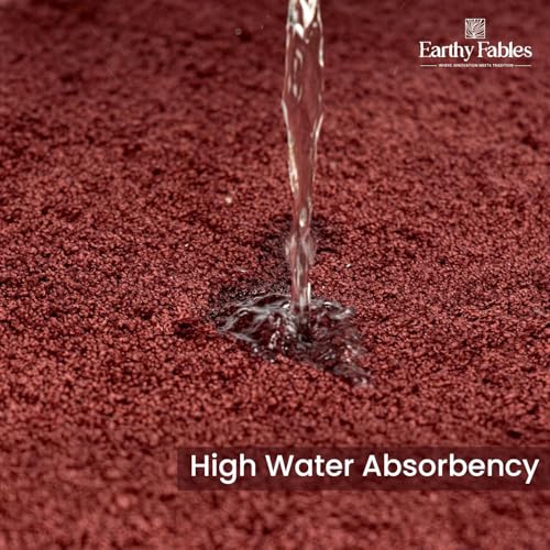 Image of Earthy Fables Soft Microfiber Bath Mat - Cut Pile, Quick Dry, Anti-Skid, Water Absorbent, Non-Slip, Machine Washable Floor Rug, Shower Mat, Door Mat for Bathroom, Bedroom, 60x40 cm - Maroon