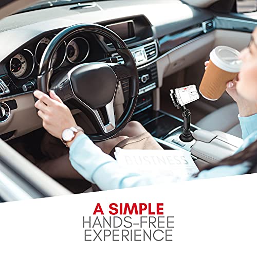 Macally Car Headrest Tablet Mount and a Heavy Duty Cup Holder Tablet Mount, Drive with Comfort for Everybody
