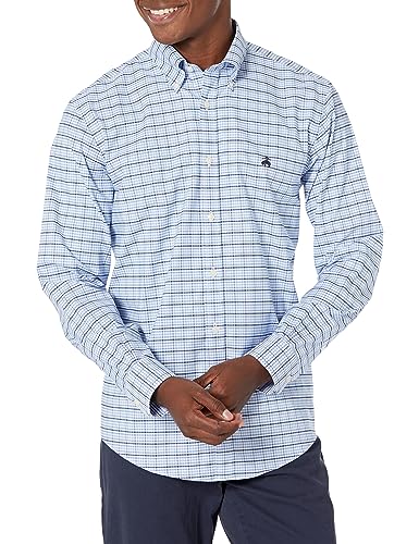 Image of Brooks Brothers Men's Non-Iron Long Sleeve Button Down Sport Shirt