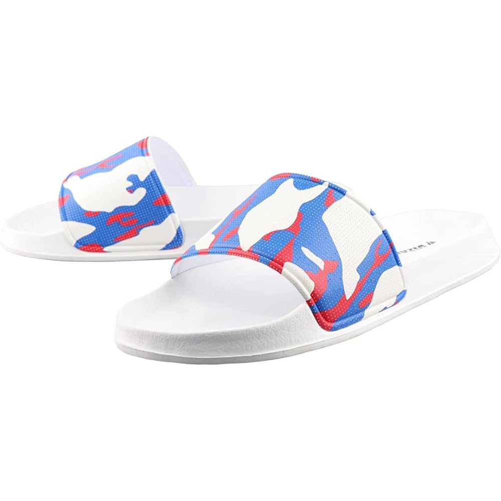 Men's 'Camo SS' Soccer Slide Sandals For Adults and Teens