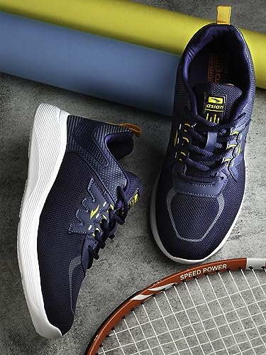 Image of ASIAN Men's Nexon-04 Sports Running,Walking Shoes with Extra Max Cushion Technology | Memory Foam Insole Lace-Up Shoes for Men's & Boy's