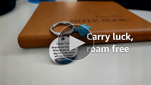 Travel Gift, Travel Turtle π’ Keychain, Travel Gemstone Gifts For Friends - Foto 10